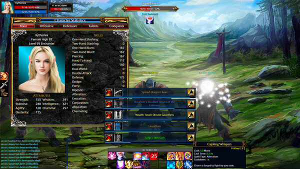 Nevergrind cheat table screenshot