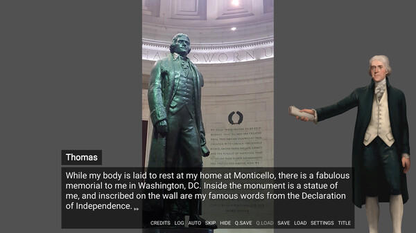 Important People of History: Presidents – Thomas Jefferson cheat table screenshot