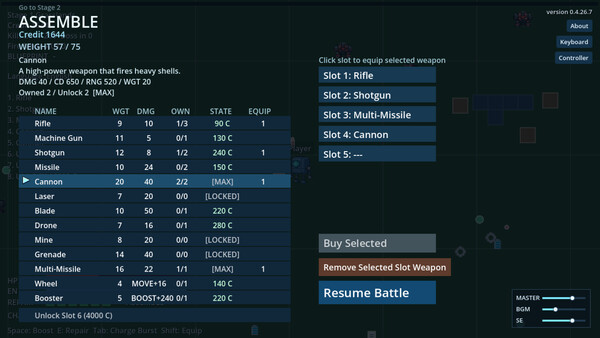OctoMech Survivors cheat table screenshot