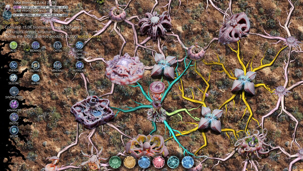 Mycelium Conquest: Mitosis cheat table screenshot