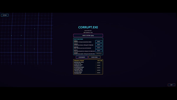 CORRUPT.EXE cheat table screenshot