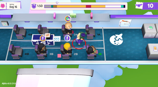 Uh Oh Airlines cheat table screenshot