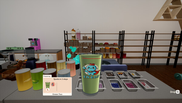 Boba Cafe Simulator cheat table screenshot