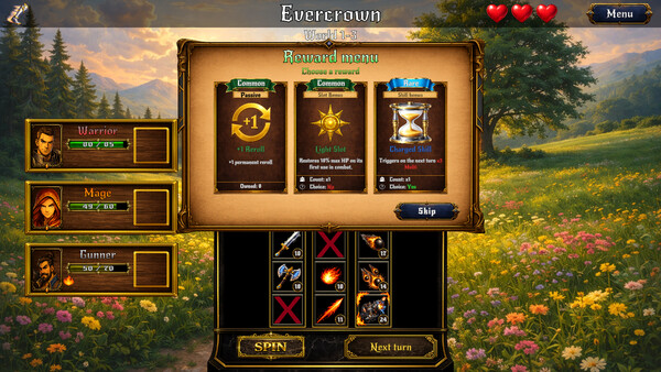 Evercrown cheat table screenshot