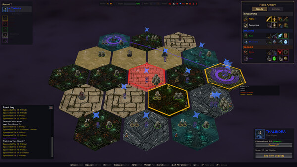 Scourge of the Necromancer cheat table screenshot