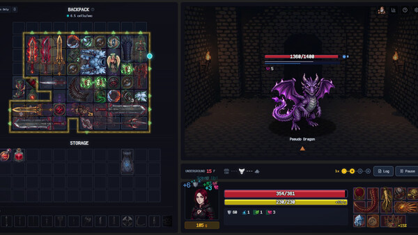 Backpack Dungeon cheat table screenshot
