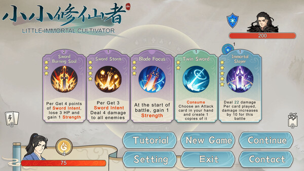 Little Immortal Cultivator cheat table screenshot