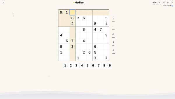 Sudoku Haven cheat table screenshot