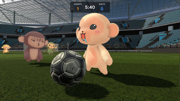 SonderSoft Soccer: Monkeys VS Robots! cheat table screenshot