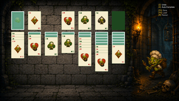 Goblin Solitaire cheat table screenshot